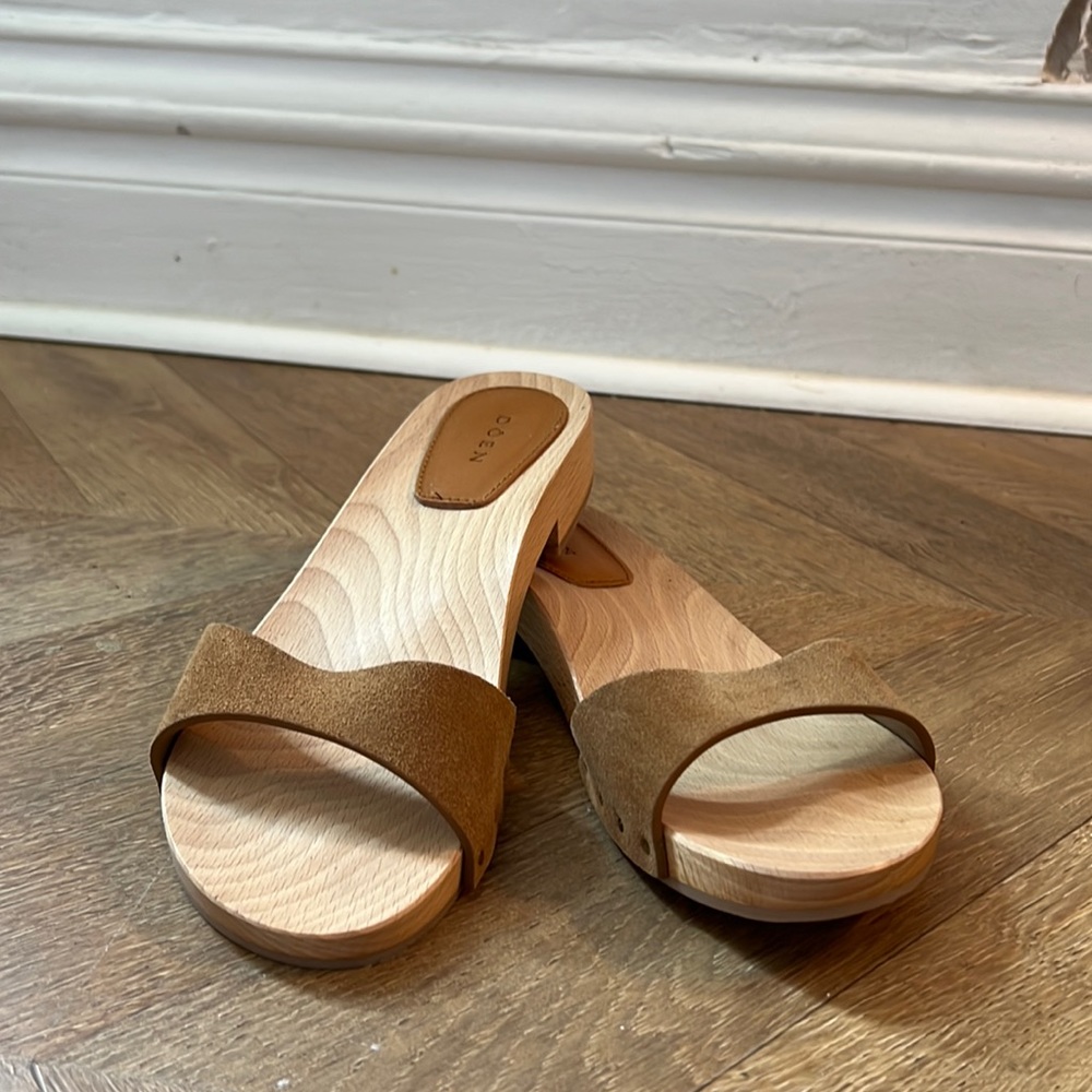 Dôen Alix Sandal New suede brown size 39